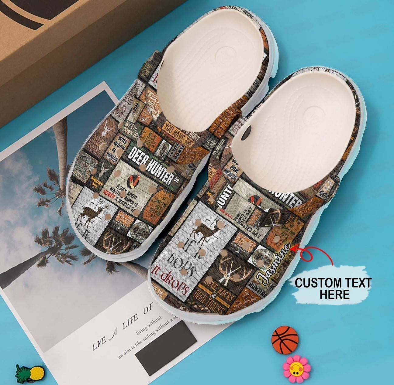 Personalized Crocs Clog Hunting Personalized Crocs Clog Hunting