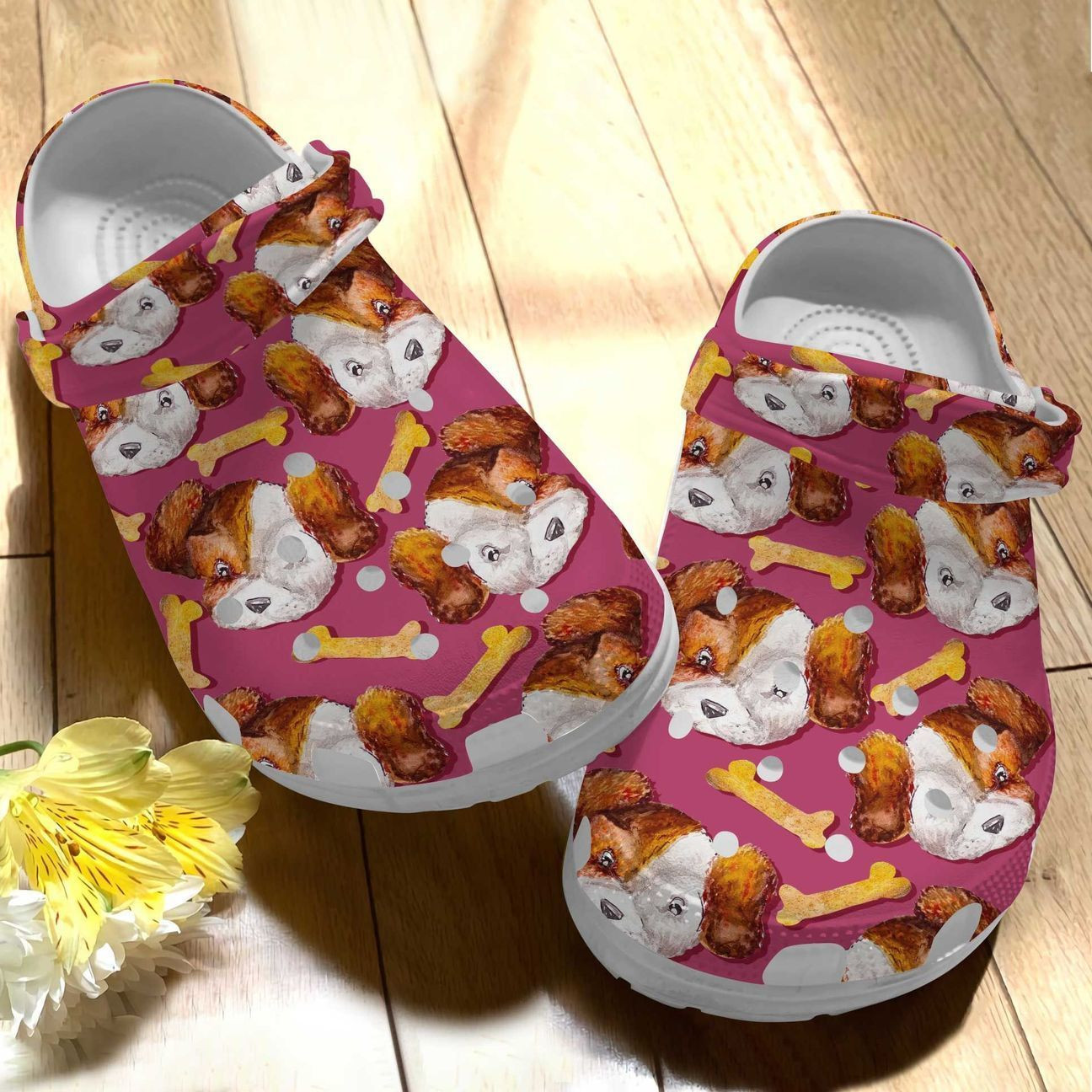 Personalized Crocs Clog Jack Russel Personalized Crocs Clog Jack Russel