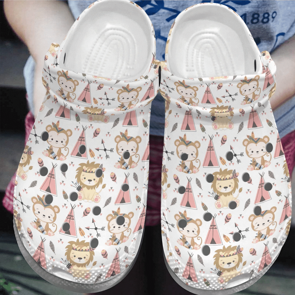 Personalized Crocs Clog Native American Personalized Crocs Clog Native American