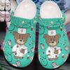 Personalized Crocs Clog Nurse