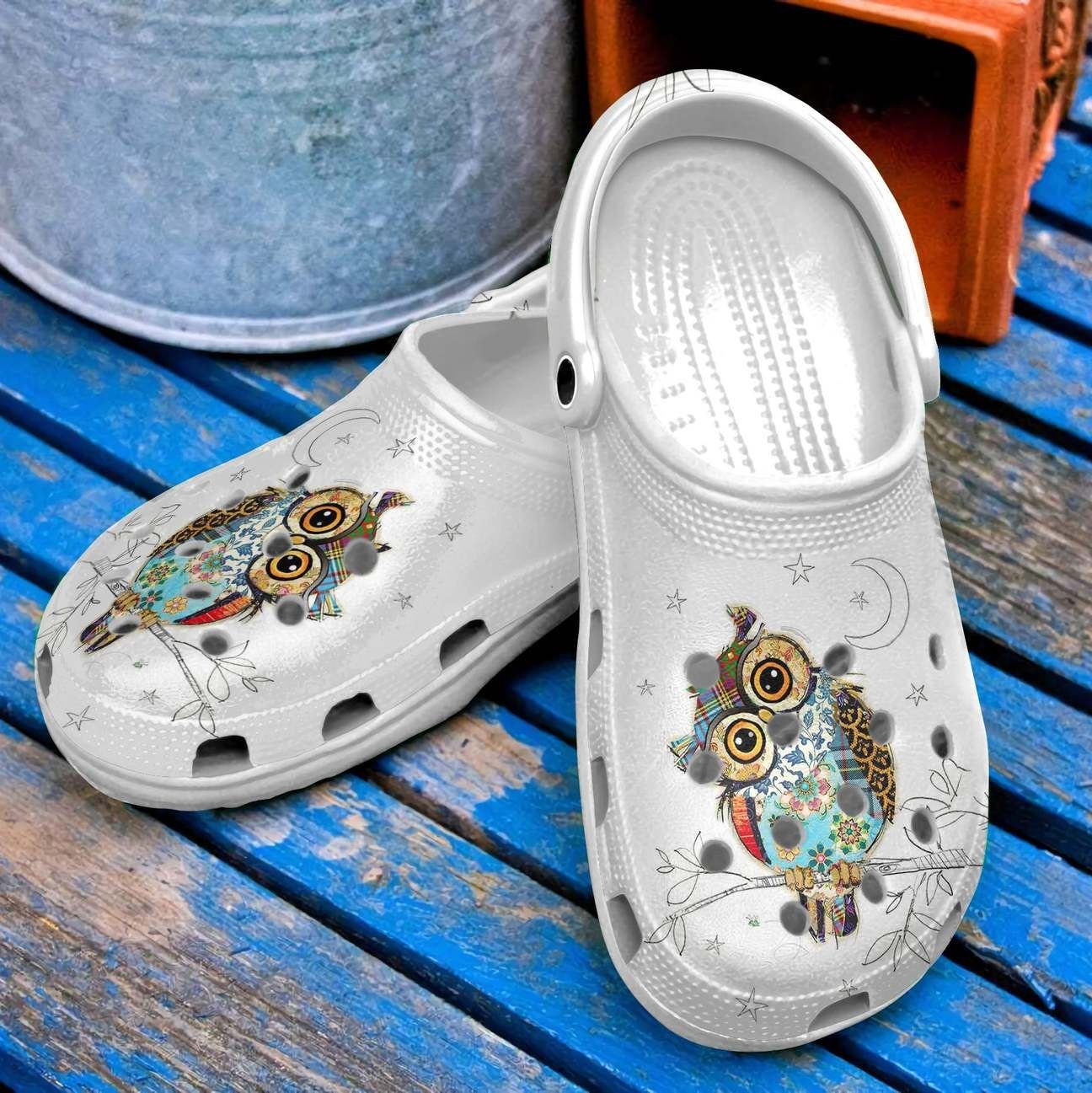 Personalized Crocs Clog Owl Personalized Crocs Clog Owl