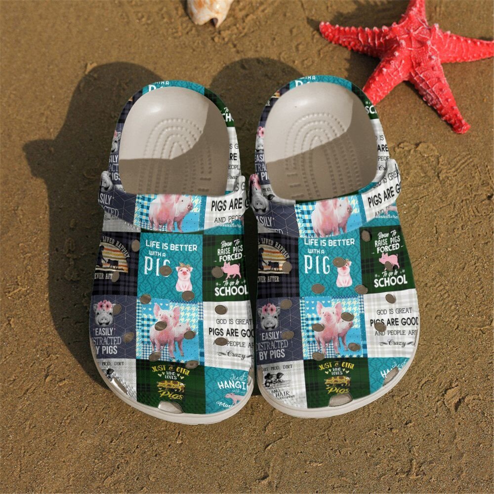 Personalized Crocs Clog Pig Personalized Crocs Clog Pig