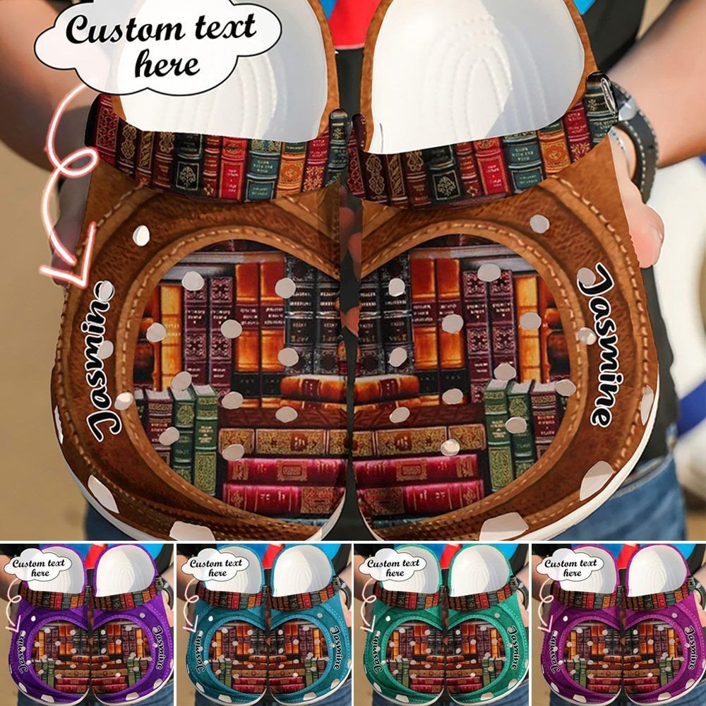 Personalized Crocs Clog Reading Personalized Crocs Clog Reading