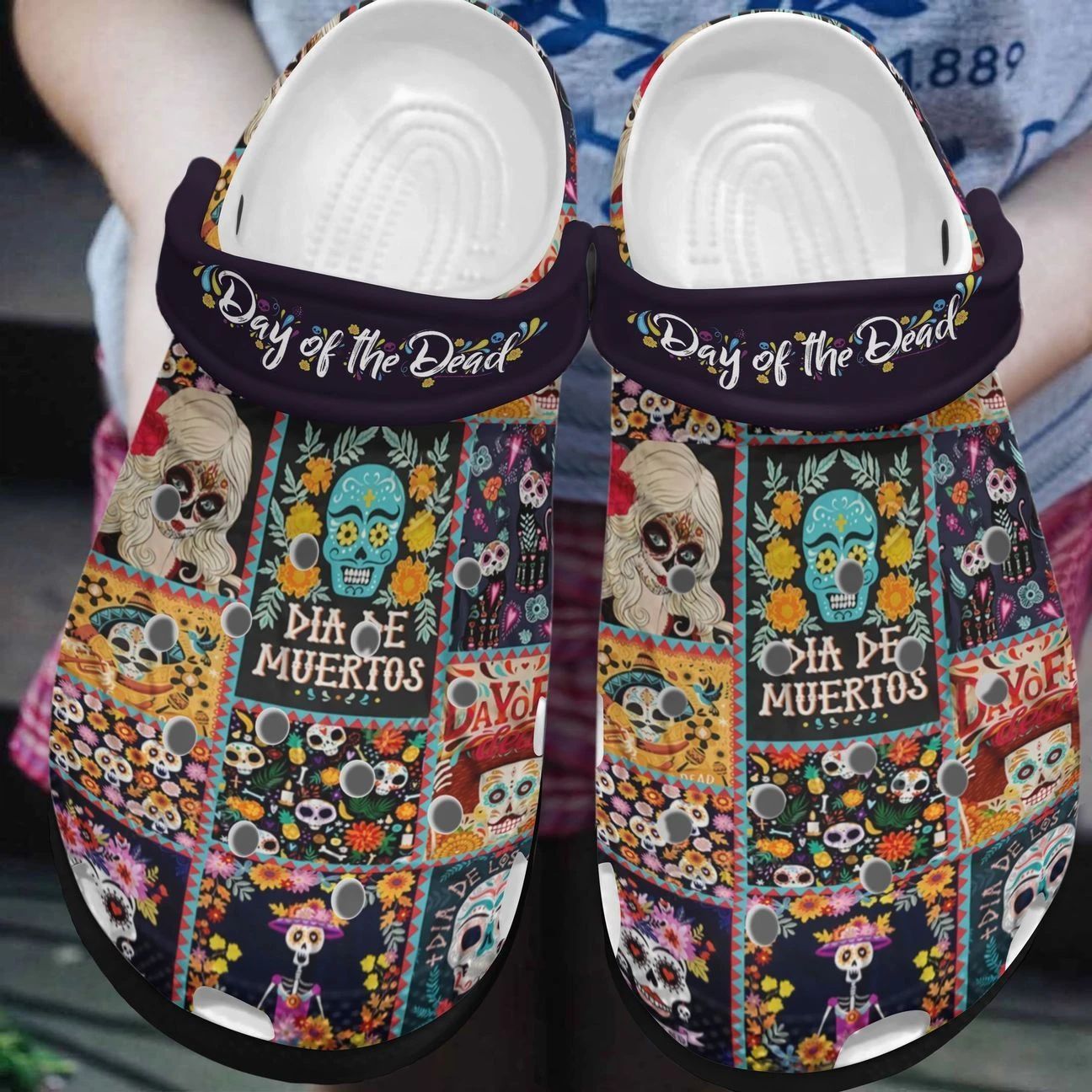 Personalized Crocs Clog Skull Personalized Crocs Clog Skull