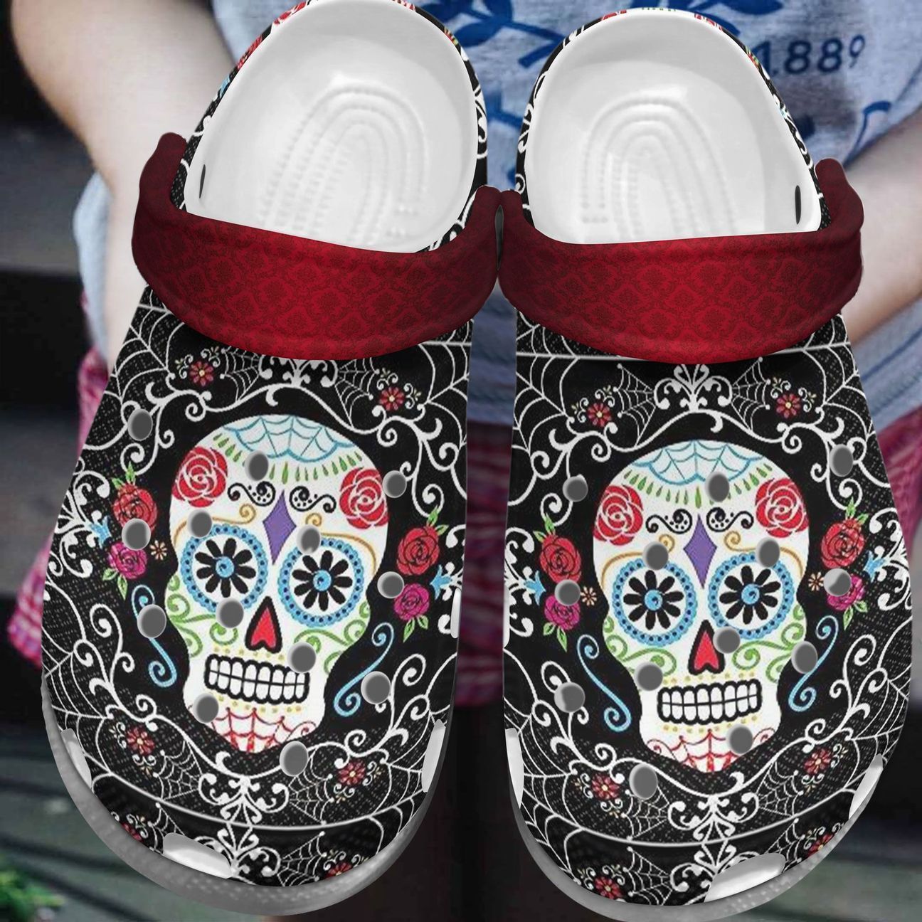 Personalized Crocs Clog Skull Personalized Crocs Clog Skull