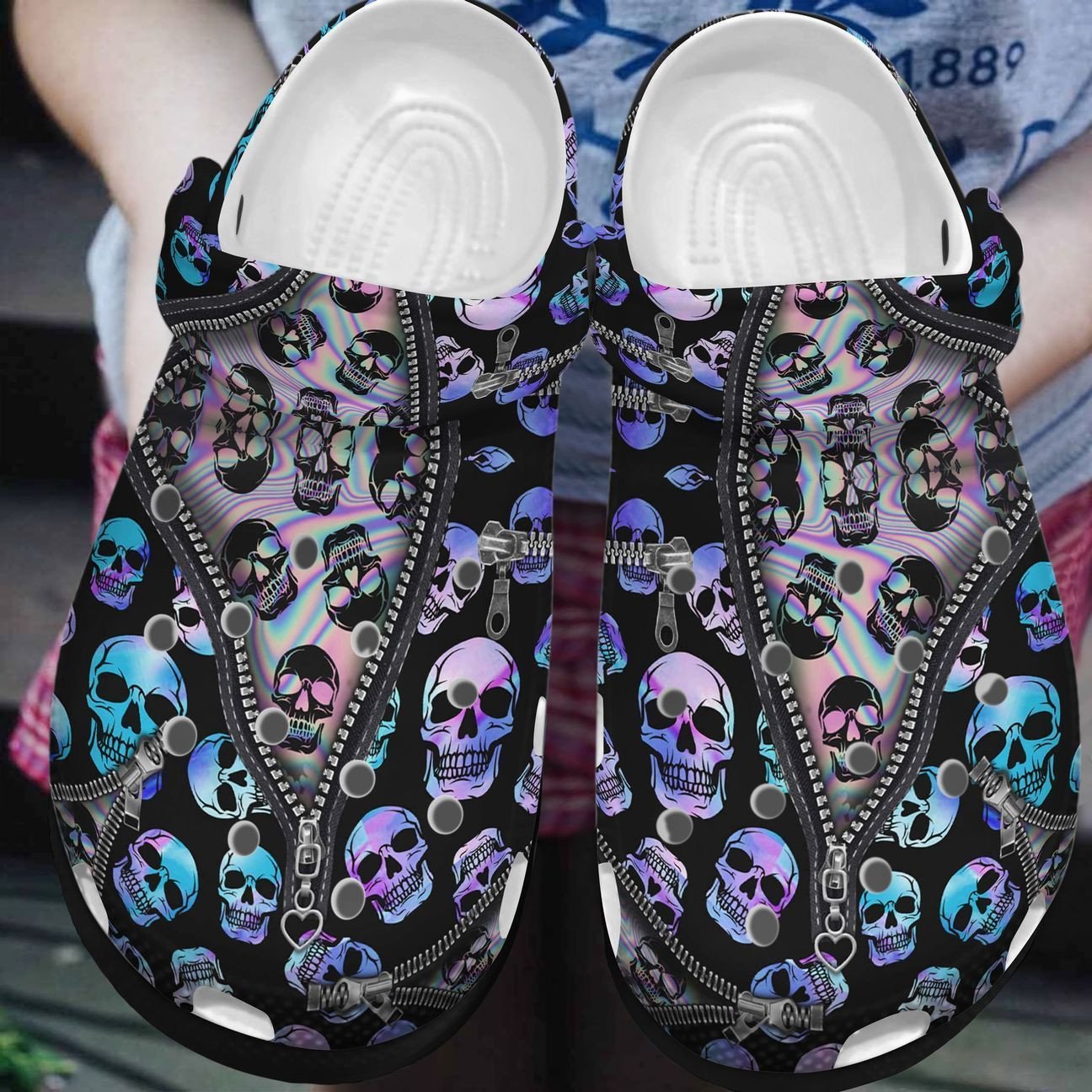 Personalized Crocs Clog Skull Personalized Crocs Clog Skull
