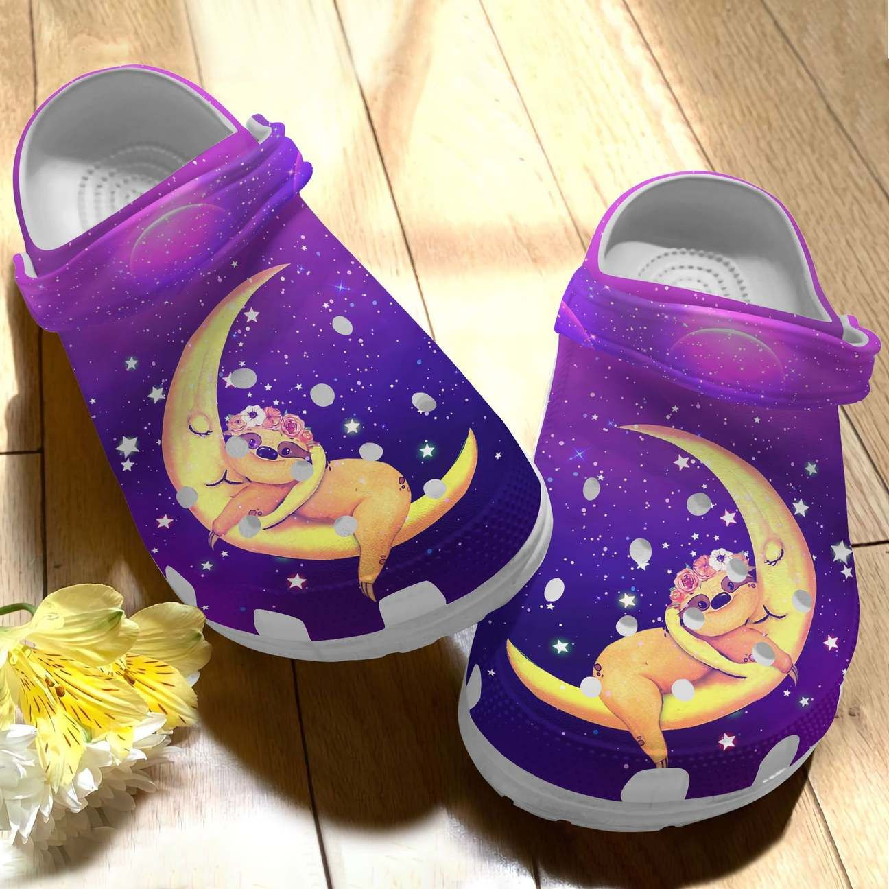 Personalized Crocs Clog Sloth Personalized Crocs Clog Sloth