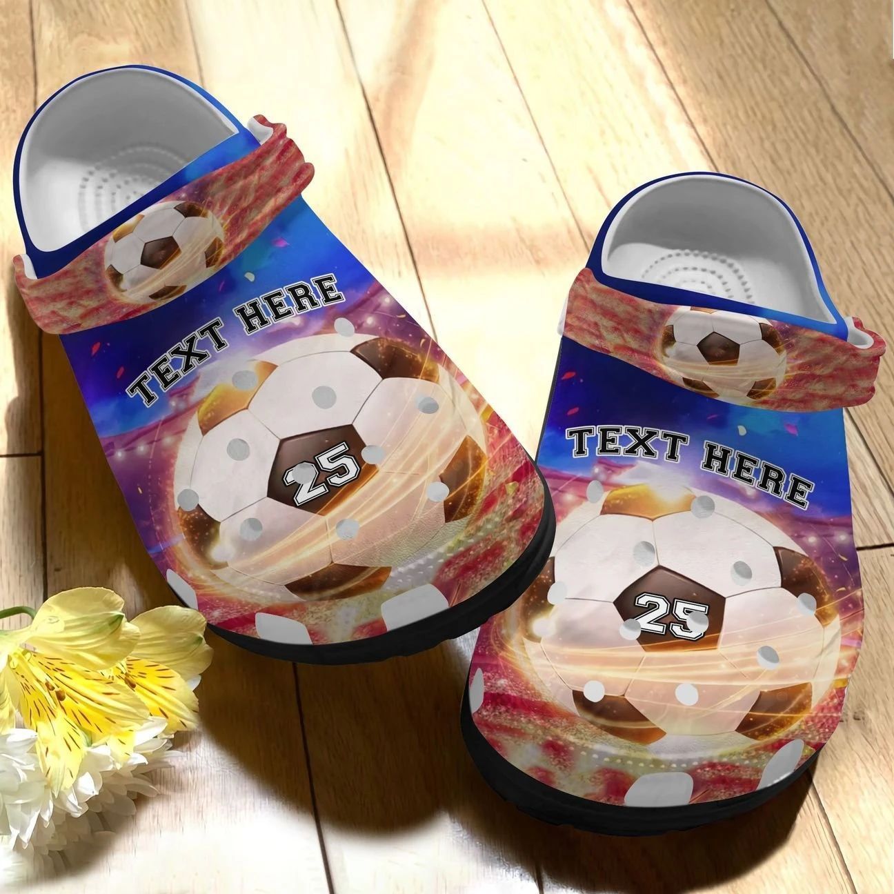 Personalized Crocs Clog Soccer Personalized Crocs Clog Soccer