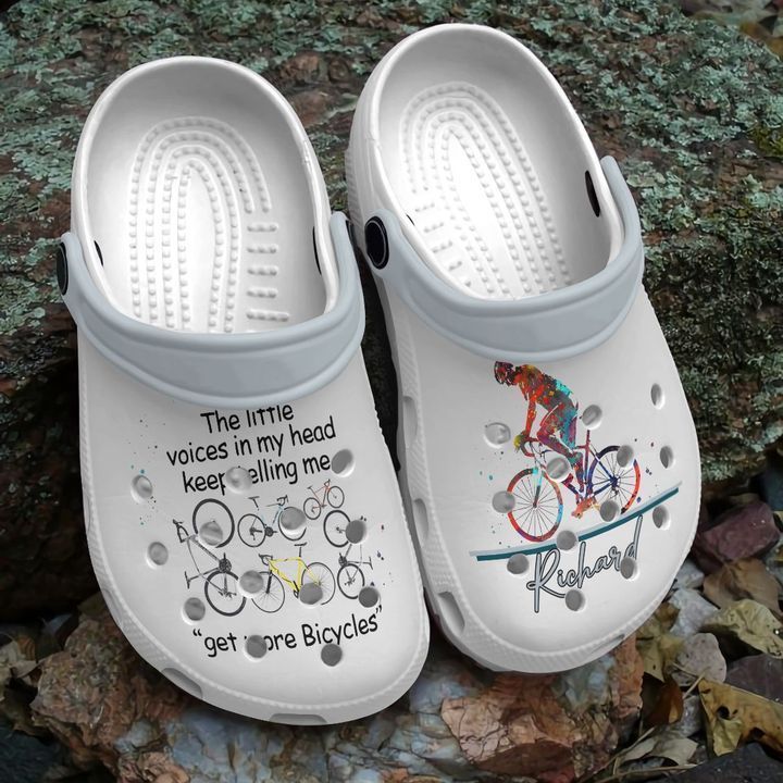 Personalized Cycling Lovers Crocs Clogy Shoes For Mens And Womens Personalized Cycling Lovers Crocs Clogy Shoes For Mens And Womens