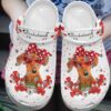 Personalized Dachshund Lady Crocs Clogy Shoes For Mens And Womens
