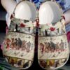 Personalized Horse Crocs Clogy Shoes For Mens And Womens