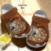 Personalized Horse Wood Art Crocs Clogy Shoes For Mens And Womens
