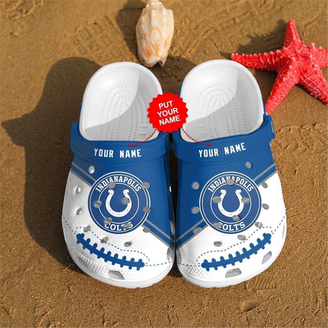 Personalized Indianapolis Colts Crocs Clog Clog Crocs Clog For Mens And Womens Personalized Indianapolis Colts Crocs Clog Clog Crocs Clog For Mens And Womens