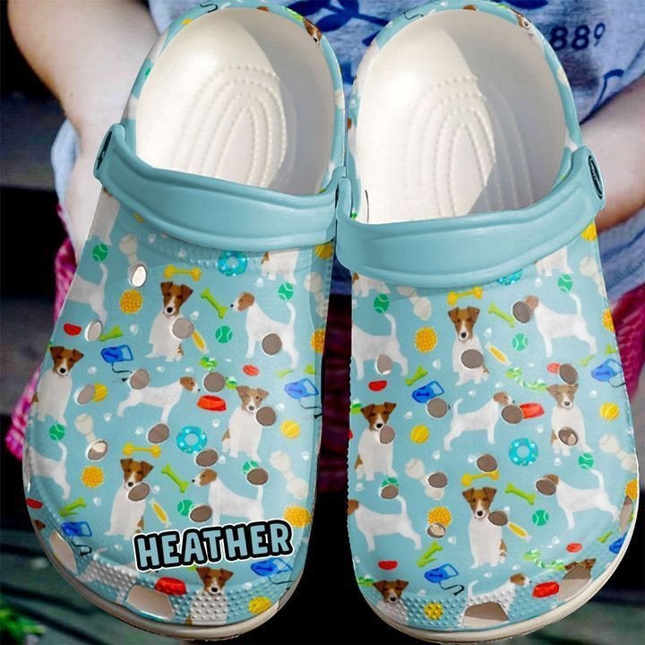 Personalized Jack Russell Naughty Boys Crocs Clogy Shoes For Mens And Womens Personalized Jack Russell Naughty Boys Crocs Clogy Shoes For Mens And Womens