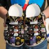 Personalized Nurse Black Crocs Clogy Shoes For Mens And Womens