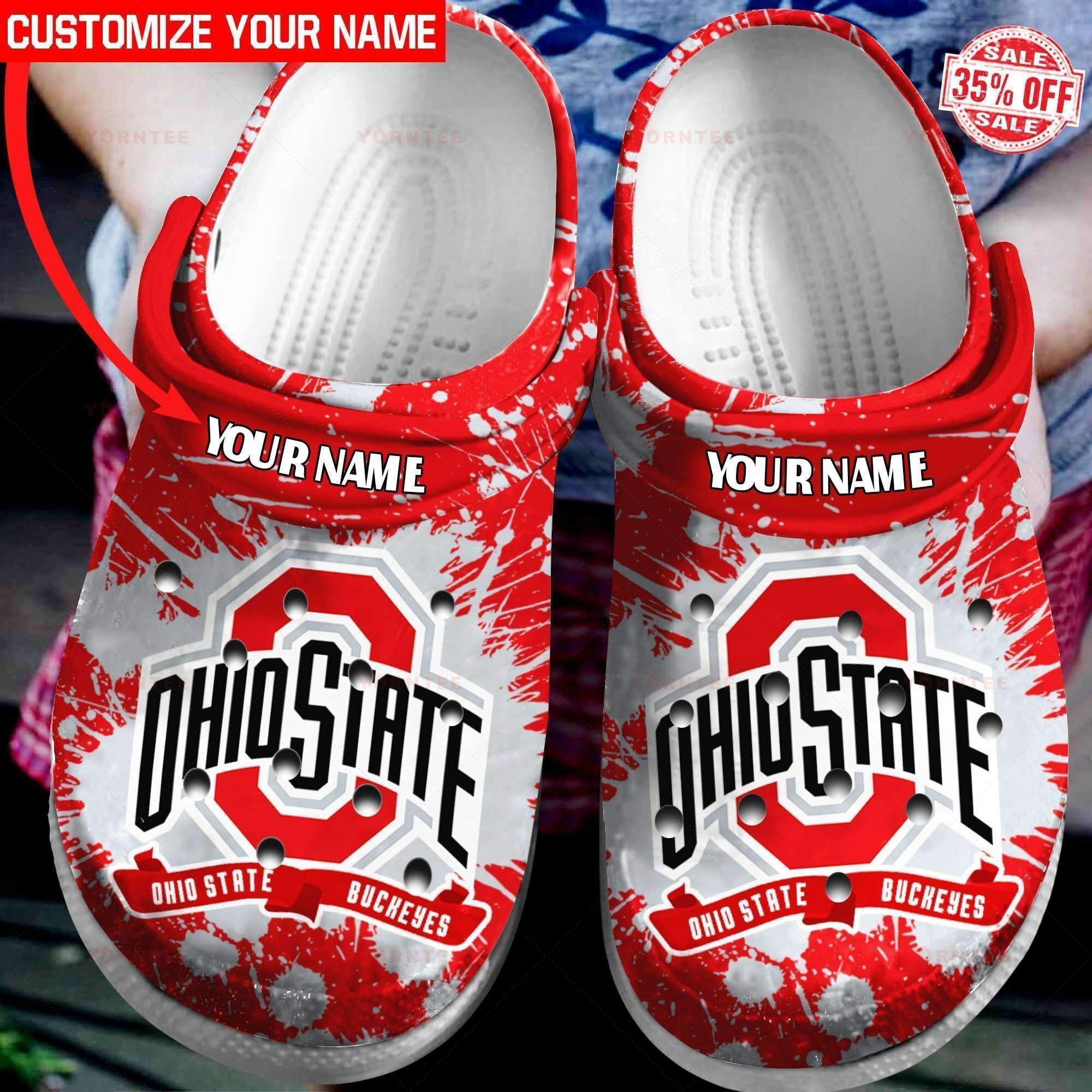Personalized Ohio State Buckeyes Crocs Clog Clog Shoes Crocs Clog For Mens And Womens Personalized Ohio State Buckeyes Crocs Clog Clog Shoes Crocs Clog For Mens And Womens