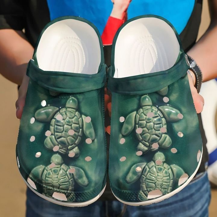 Personalized Sea Turtle Turtles Crocs Clogy Shoes For Mens And Womens Personalized Sea Turtle Turtles Crocs Clogy Shoes For Mens And Womens