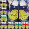 Personalized Softball Crocs Clog Classic Clog Whitesole Softball Player Shoes