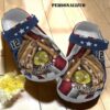Personalized Softball Flag Lovers Crocs Clogy Shoes For Mens And Womens