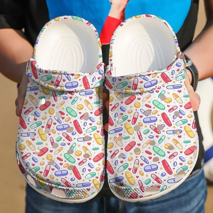 Pharmacist Happy Pills Sku 1789 Crocs Clog Clog Shoes Pharmacist Happy Pills Sku 1789 Crocs Clog Clog Shoes