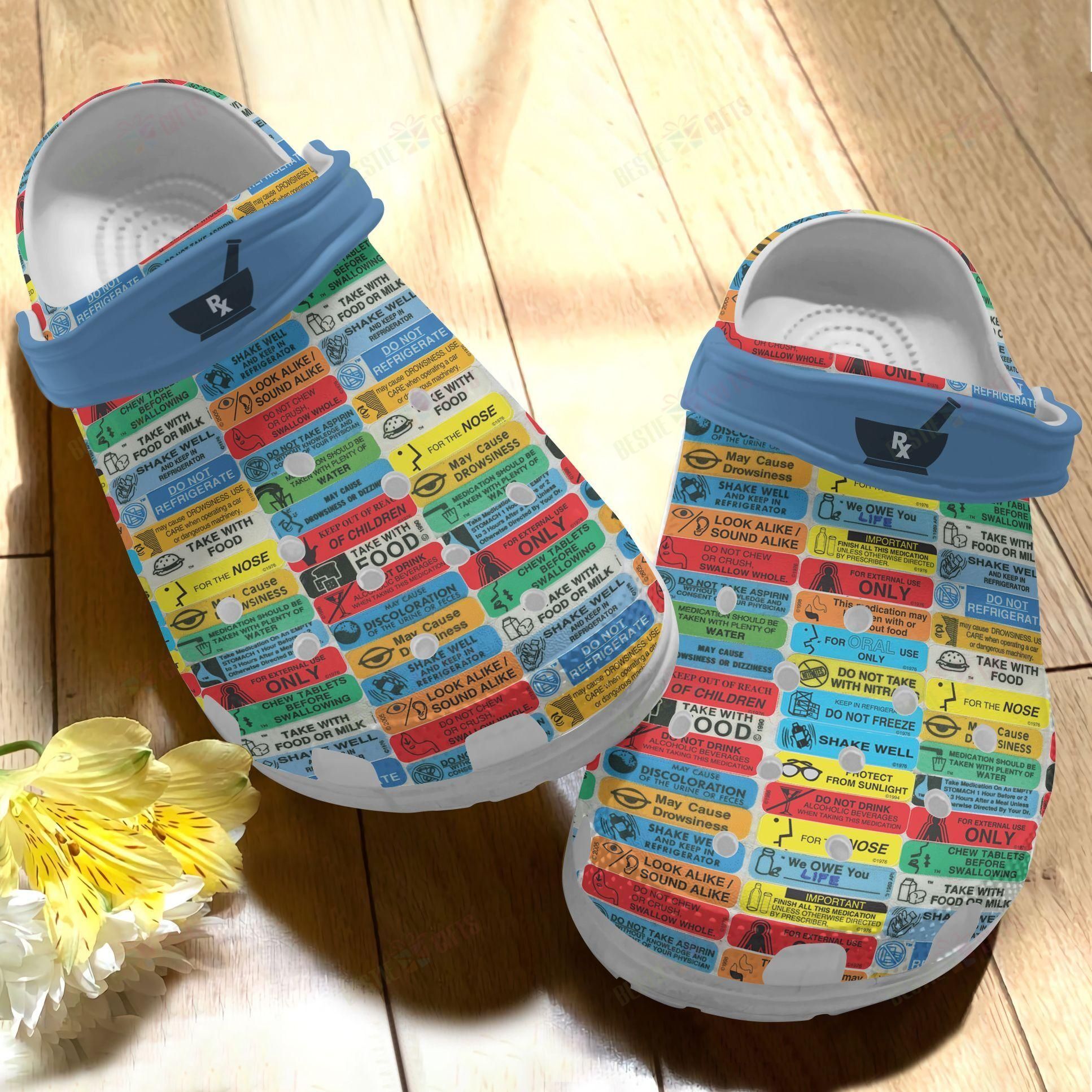Pharmacy Crocs Clog Classic Clog Our Fancy Labels Shoes Pharmacy Crocs Clog Classic Clog Our Fancy Labels Shoes