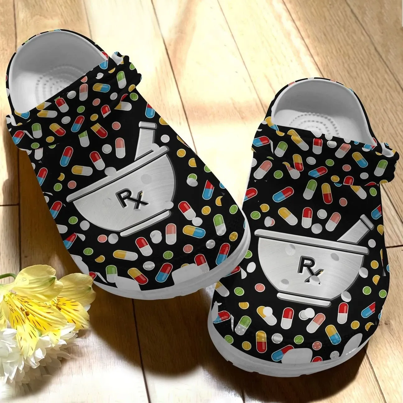 Pharmacy Personalize Clog Custom Crocs Fashionstyle Comfortable For Women Men Kid Print 3D Whitesole Pharmacist Gift Pharmacy Personalize Clog Custom Crocs Fashionstyle Comfortable For Women Men Kid Print 3D Whitesole Pharmacist Gift