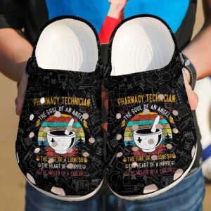 Pharmacy Personalized Clog Custom Crocs Comfortablefashion Style Comfortable For Women Men Kid Print 3D Vintage Pharm