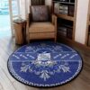 Phi Beta Sigma Round Carpet Floor Rug Living Room Bedroom Decor Round Area Rug Carpet