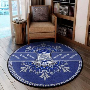 Phi Beta Sigma Round Carpet Floor Rug Living Room Bedroom Decor Round Area Rug Carpet