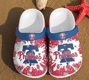 Philadelphia Phillies Crocband Clog Clog Comfortable For Mens And Womens Classic Clog Water Shoes Philadelphia Phillies Crocs