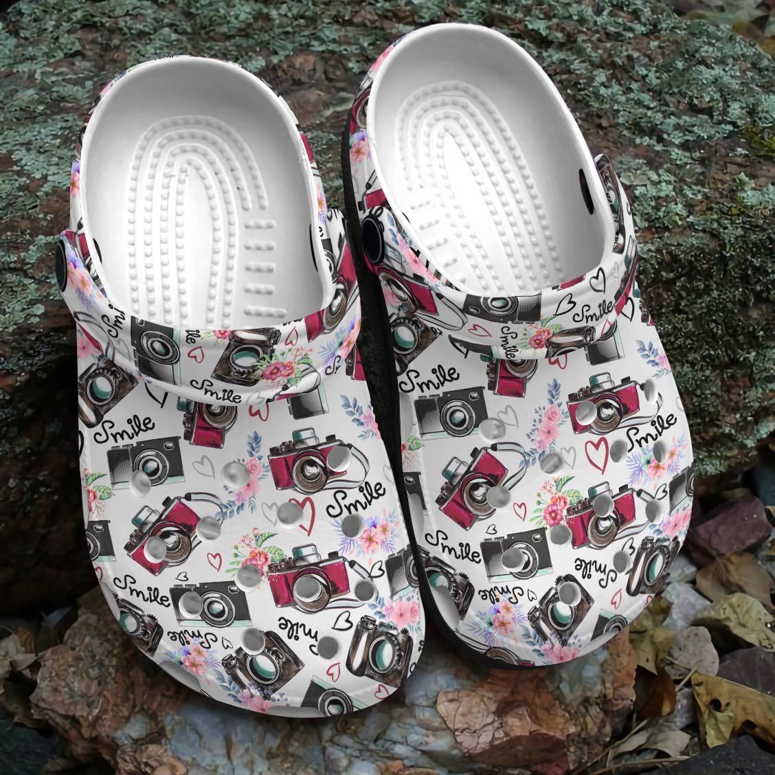 Photography Personalized Clog Custom Crocs Comfortablefashion Style Comfortable For Women Men Kid Print 3D Camera Pattern Photography Personalized Clog Custom Crocs Comfortablefashion Style Comfortable For Women Men Kid Print 3D Camera Pattern