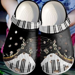 Piano Music Sku 1813 Crocs Clog Clog Shoes