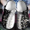 Piano Personalized Clog Custom Crocs Comfortablefashion Style Comfortable For Women Men Kid Print 3D Piano And Music