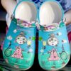Pickle Ball Personalized And Tennis Lady Sku 1819 Crocs Clog Clog Shoes