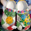 Pickle Ball Personalized Let It Bounce Sku 1817 Crocs Clog Clog Shoes