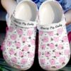 Pig Crazy Lady Sku 1831 Crocs Crocband Clog Comfortable For Mens Womens Classic Clog Water Shoes