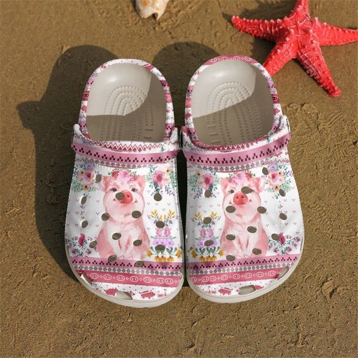 Pig Floral Piggy Sku 1833 Crocs Crocband Clog Comfortable For Mens Womens Classic Clog Water Shoes Pig Floral Piggy Sku 1833 Crocs Crocband Clog Comfortable For Mens Womens Classic Clog Water Shoes