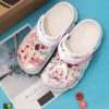 Pig Floral Sku 1834 Crocs Clog Clog Shoes
