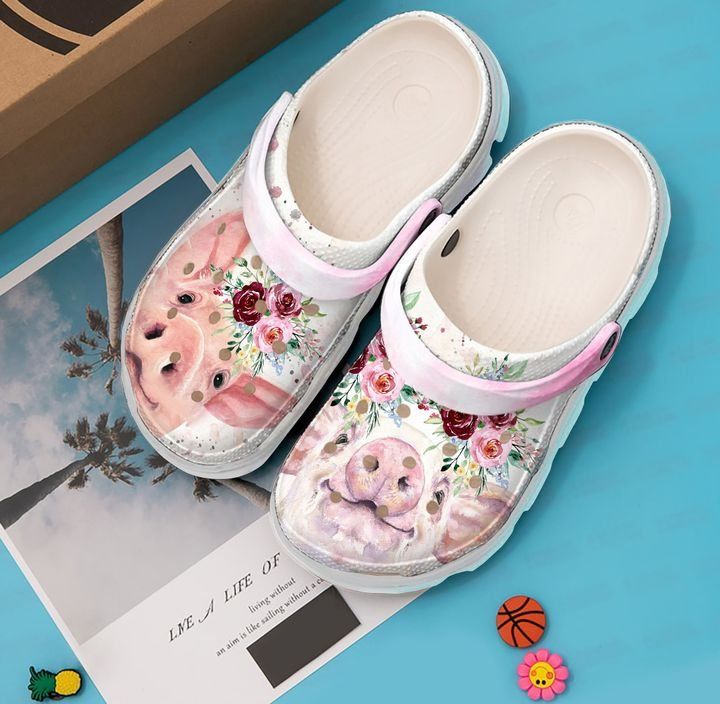 Pig Floral Sku 1834 Crocs Crocband Clog Comfortable For Mens Womens Classic Clog Water Shoes Pig Floral Sku 1834 Crocs Crocband Clog Comfortable For Mens Womens Classic Clog Water Shoes
