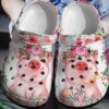 Pig Flower Farmer Crocs Clog Clog Shoes