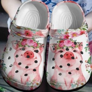 Pig Flowers Crocs Clog Crocband Clog Crocs Clog For Mens And Womens