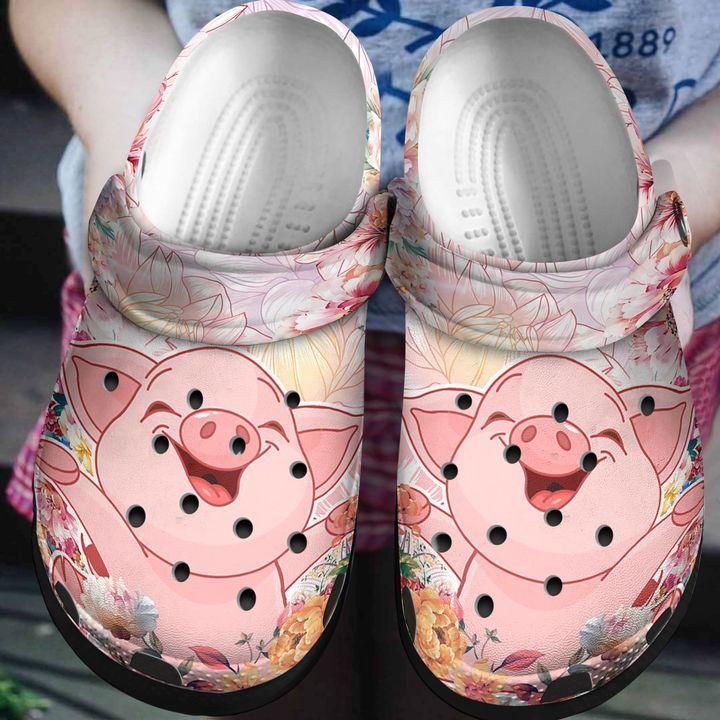 Pig Personalize Clog Custom Crocs Clog On Sandal Fashion Style Comfortable For Women Men Kid Pig Personalize Clog Custom Crocs Clog On Sandal Fashion Style Comfortable For Women Men Kid
