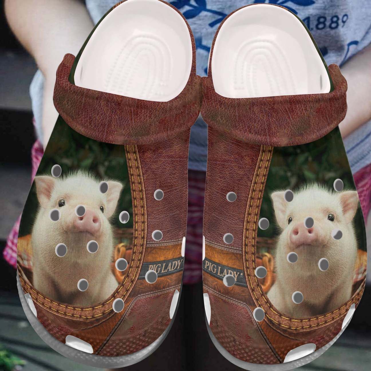 Pig Personalized Clog Custom Crocs Comfortablefashion Style Comfortable For Women Men Kid Print 3D Lady Pig Pig Personalized Clog Custom Crocs Comfortablefashion Style Comfortable For Women Men Kid Print 3D Lady Pig