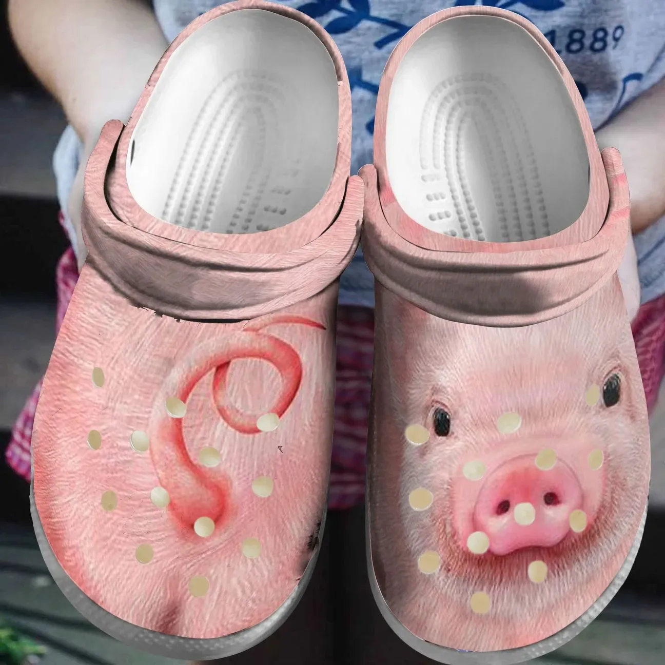 Pig Personalized Clog Custom Crocs Comfortablefashion Style Comfortable For Women Men Kid Print 3D Pig Pig Personalized Clog Custom Crocs Comfortablefashion Style Comfortable For Women Men Kid Print 3D Pig