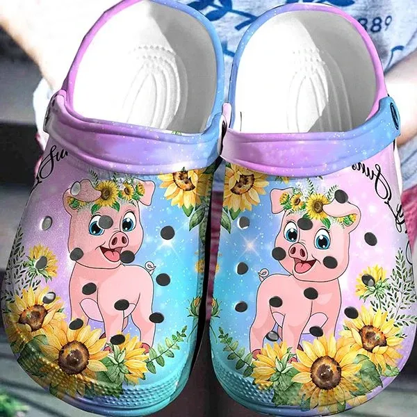 Pig Personalized Clog Custom Crocs Comfortablefashion Style Comfortable For Women Men Kid Print 3D Pig Galaxy Pig Personalized Clog Custom Crocs Comfortablefashion Style Comfortable For Women Men Kid Print 3D Pig Galaxy