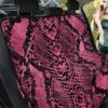 Pink And Black Snakeskin Pattern Car Back Seat Cover Dog Car Seat Covers - 9e6eccc273a6
