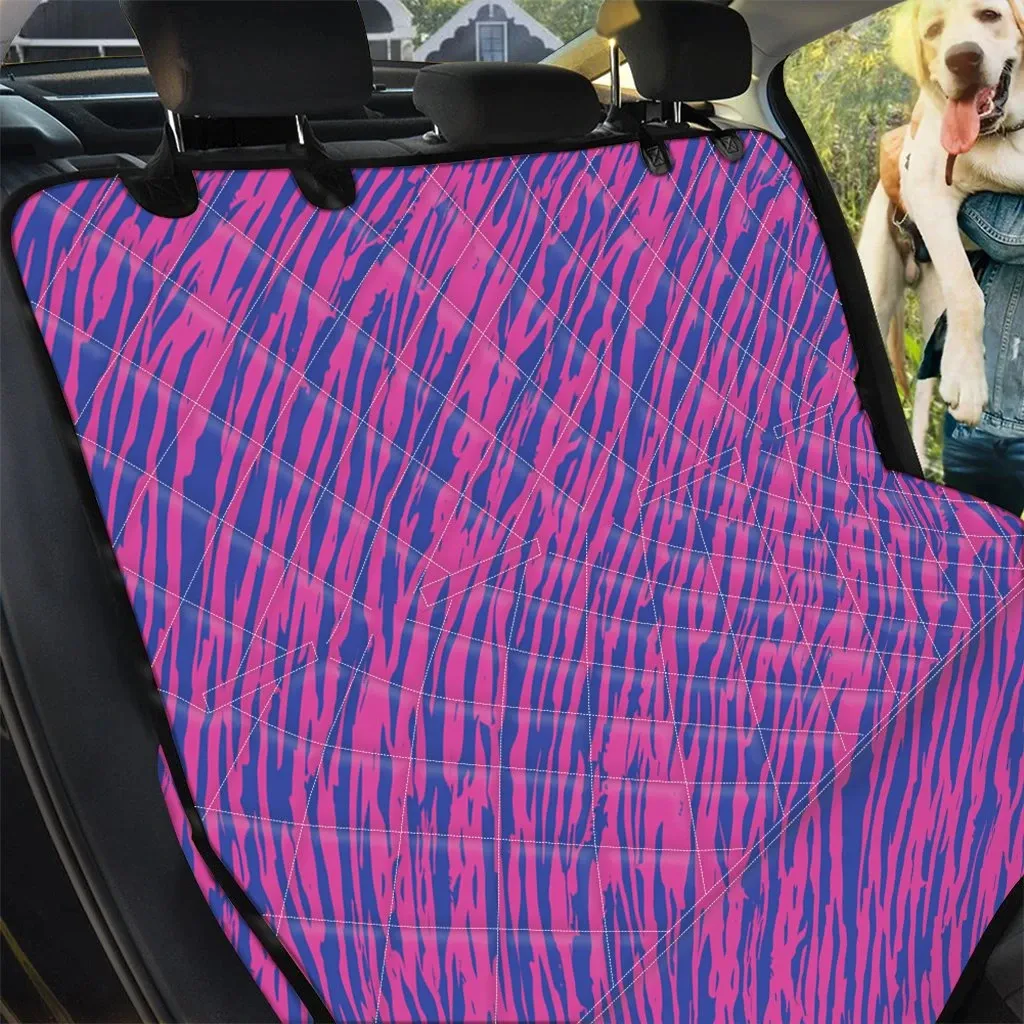 Pink And Blue Zebra Pattern Car Back Seat Cover Dog Car Seat Covers - d7b236a7dca5 Pink And Blue Zebra Pattern Car Back Seat Cover Dog Car Seat Covers - d7b236a7dca5