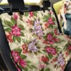 Pink And Purple Blooming Flowers Design Car Back Seat Cover Dog Car Seat Covers - e862af93dd9e
