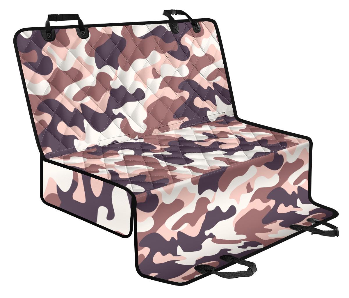 Pink Brown Camouflage Print Pet Car Back Seat Cover - dfd2b5f470e7 Pink Brown Camouflage Print Pet Car Back Seat Cover - dfd2b5f470e7