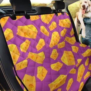 Pink Cheese Theme Car Back Seat Cover Dog Car Seat Covers - 59a6134b41a5